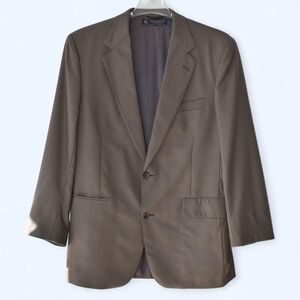 Brooks Brothers Mens Pure Wool Blazer Jacket Single Breasted Formal Business